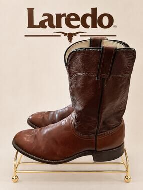 Laredo | Shoes | Laredo Size 9d Brown Leather Cowboy Boots  display picture 1